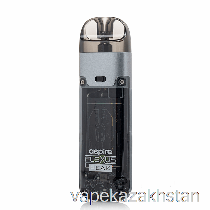 Vape Kazakhstan Aspire Flexus Peak Pod System Silver Frost